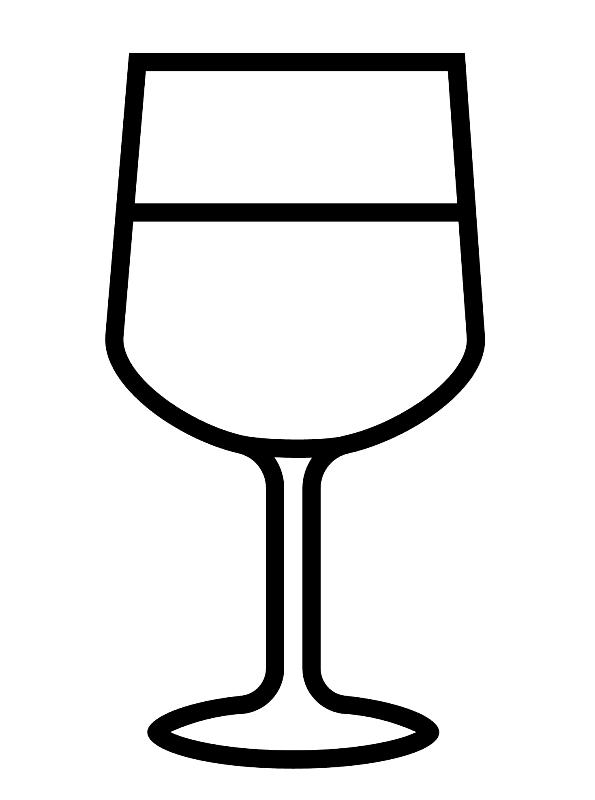 √ Wine Glass Coloring Page - Wine Glass Coloring Pages Free Food